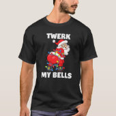 T-shirt Mens Twerk My Bells Christmas Tree Lights Twererer (Devant)
