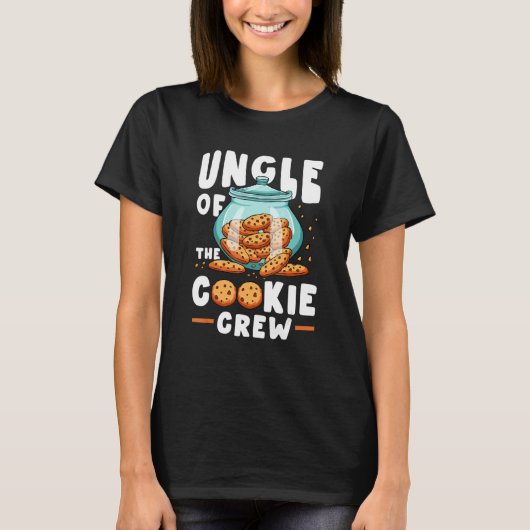 T-shirt Mens Uncle Of The Cookie Crew Selling Baking Cooki (Devant)