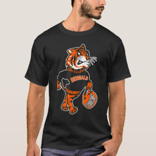T-shirt Mens Vintage Bengais Retro Tiger Fan Tee