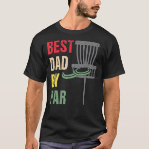 T-shirt Mens Vintage Best Papa Par Par Disc Golf Père D