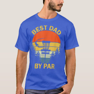 T-shirt Mens Vintage Meilleur Papa Par Disque Golf Tee Men