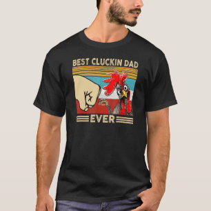 T-shirt Mens Vintage Poulet Papa meilleur Cluckin Papa Eve