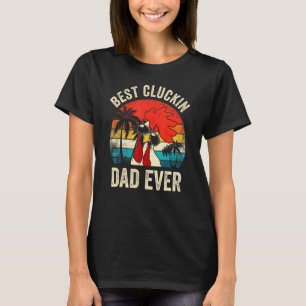 T-shirt Mens Vintage Poulet Papa meilleur Cluckin Papa Eve