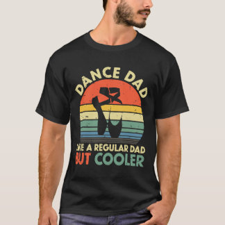 T-shirt Mens Vintage Retro Danse Papa Comme Un Papa Réguli