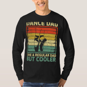 T-shirt Mens Vintage Retro Danse Papa Comme Un Papa Réguli