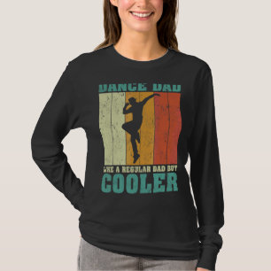 T-shirt Mens Vintage Retro Danse Papa Comme Un Père Réguli