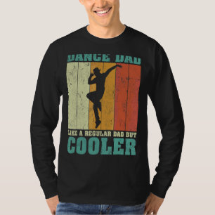 T-shirt Mens Vintage Retro Danse Papa Comme Un Père Réguli