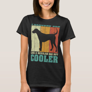 T-shirt Mens Vintage Retro Foxhound Papa Comme Un Papa Rég