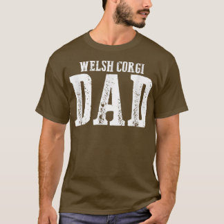 T-shirt Mens Welsh Corgi Papa