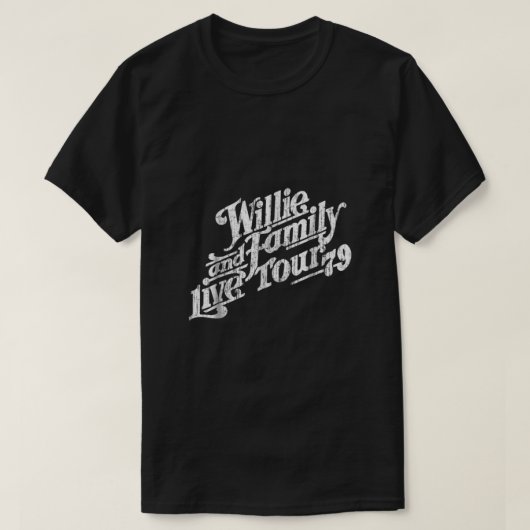T-shirt Mens Willie And Family Live Tour 79 Tee Essential (Design devant)