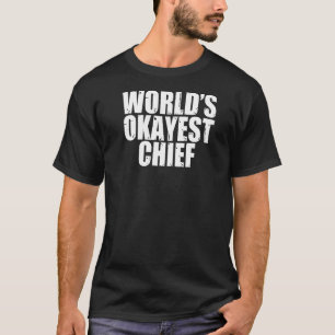 T-shirt Mens World S Okayest Chef 2