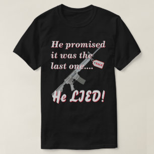T-shirt Mensonge À Une Femme À Propos De L'Achat De Canon 