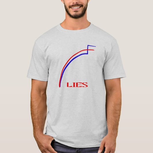 T-shirt Mensonges (Devant)