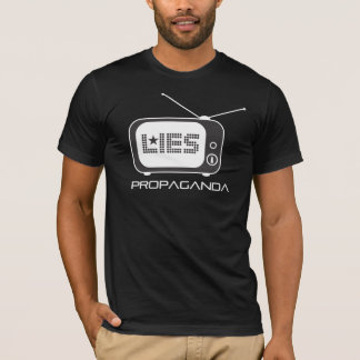 T-shirt Mensonges de médias de courant principal