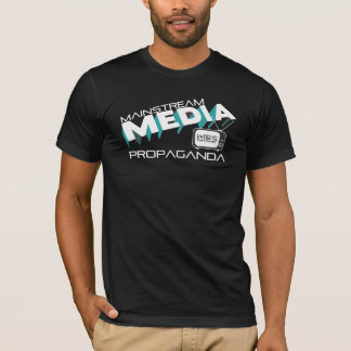 T-shirt Mensonges de propagande de médias de courant