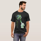 T-shirt Mental Health Matters End The Stigma Awareness Gre (Devant entier)