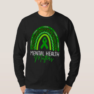 T-shirt Mental Health Matters Rainbow Mental Health Award