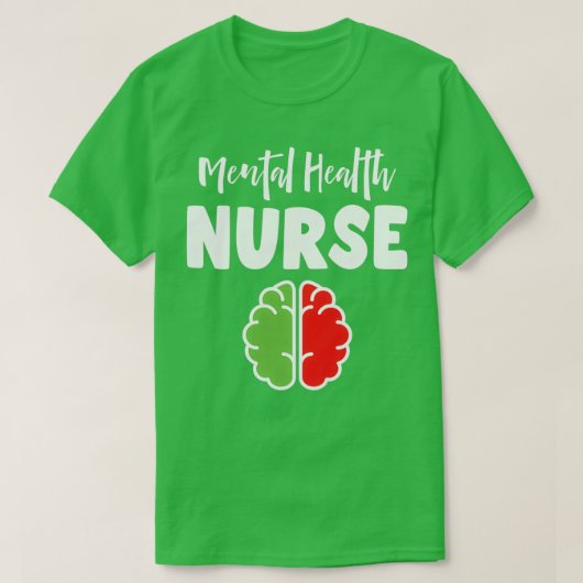 T-shirt Mental Health Nurse (Design devant)