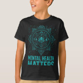 T-shirt Mental Health S End Stigma Awareness (Devant)