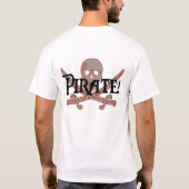 T-shirt Menteur de pirate (Dos)
