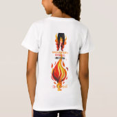 T-Shirt Menteur, menteur, Pant est en feu (Dos)
