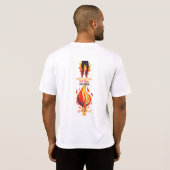 T-shirt Menteur, menteur, Pant est en feu (Dos entier)