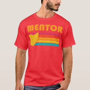 T-shirt Mentor Ohio Vintage Souvenir désorganisé