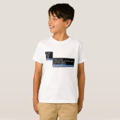 T-shirt Menu de bataille de 8 bits RPG (Devant entier)
