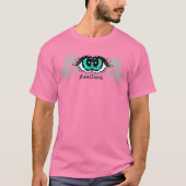 T-SHIRT MENUS DE LOGO DOUBLE EYEBALL CHEMISE (Devant)
