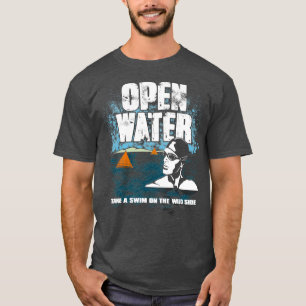 T-shirt Menx27s Nage en eau libre et Triathlon