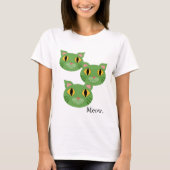 T-shirt Meow. (Devant)
