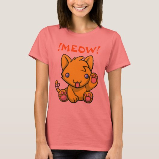 T-SHIRT ! MEOW ! (Devant)