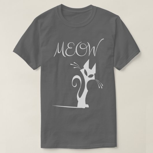 T-shirt Meow (Design devant)