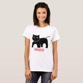 T-shirt Meow (Devant entier)