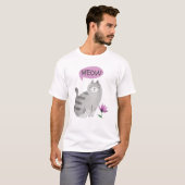 T-shirt Meow Cat (Devant entier)