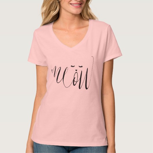 T-shirt Meow Cat (Devant)