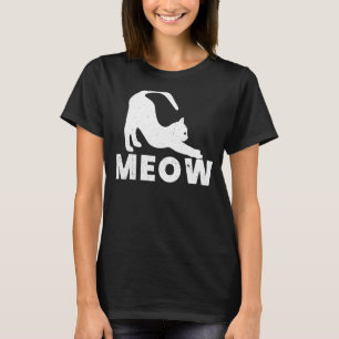 T-shirt Meow Cat Chats Propriétaire d'animal de compagnie