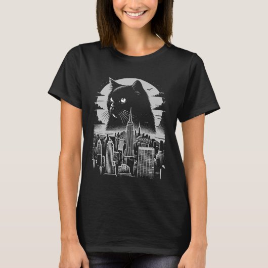 T-shirt Meow City (Devant)
