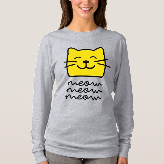 T-shirt Meow Meow (Devant)