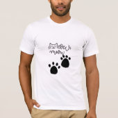 T-shirt MEOW MEOW MEOW AMOUREUX DE LES CHATS DESIGN #CatLa (Devant)