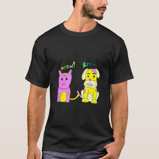 T-shirt Meow Rr (Devant)