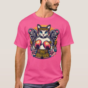 T-shirt Meow Thai Muay Thai Cat Thai Boxe Muay Thai