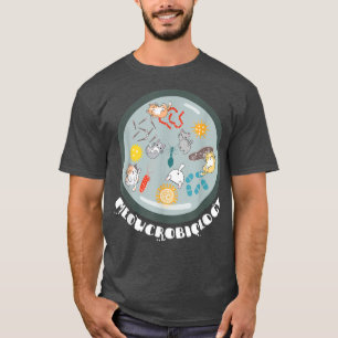 T-shirt Méowcrobiologie - Microbiologie Science Amoureux d