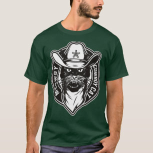 T-shirt Meowdy Cat Funny Mashup entre Meow et Howdy (2)