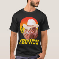 Meowdy ! Funny Country Music Chat Cowboy Casquette