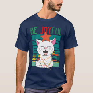 T-shirt Meowny Noël Chat Noël Vilain famille de Noël