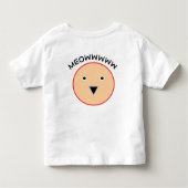T-shirt Meowsommar Toddler Fine Jersey (Dos)
