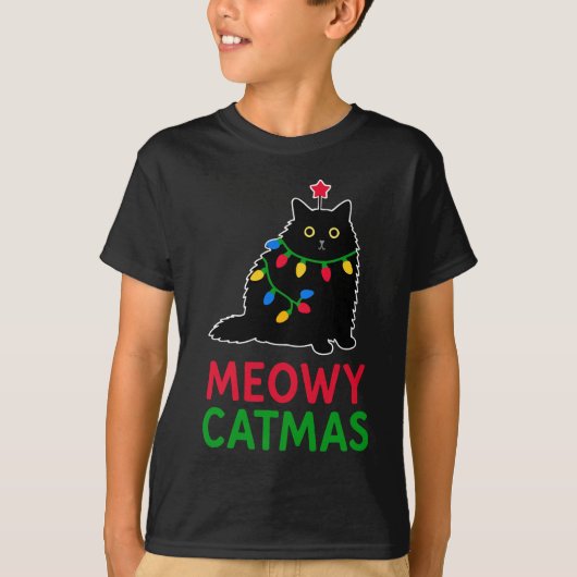 T-shirt Meowy Catmas (Devant)