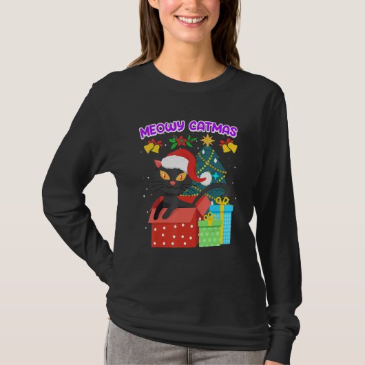 T-shirt Meowy Catmas (Devant)