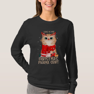 T-shirt Meowy Catmas Chat, Noël Pour Le Propriétaire Du Ch